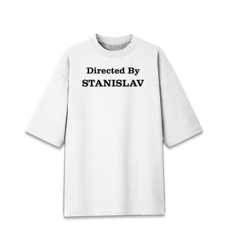 Мужская Хлопковая футболка оверсайз Directed By Stanislav