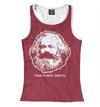 Женская Борцовка Карл Маркс не Санта