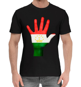 Мужская Хлопковая футболка Таджикистан