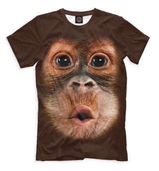 Мужская футболка Орангутанг