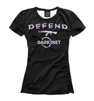 Футболка для девочек Defend DarkNet
