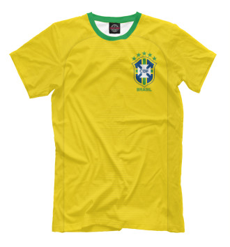 Мужская Футболка Форма Сборной Бразилии 2018