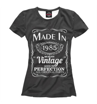 Женская футболка Сделано в 1985