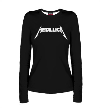 Женский Лонгслив Metallica(на спине)