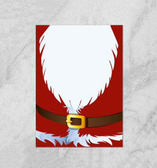 Плакат Дед Мороз