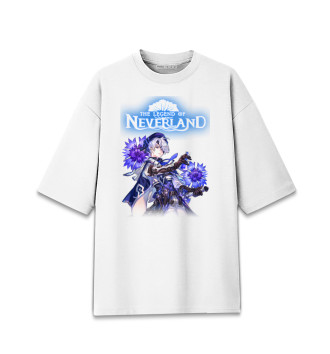 Женская Хлопковая футболка оверсайз The Legend of Neverland