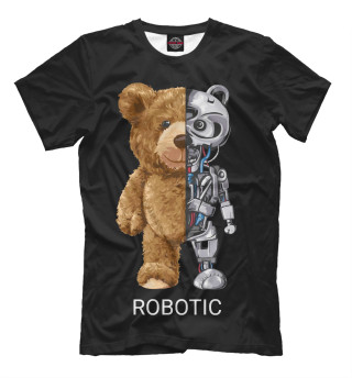 Мужская футболка Robot Bear