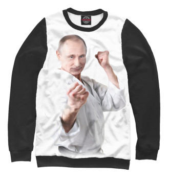 Мужской Свитшот Путин в кимоно