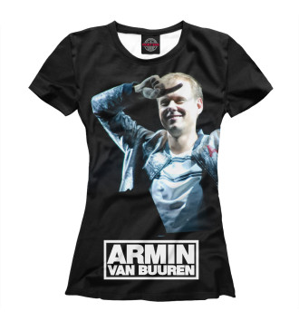 Женская Футболка Armin van Buuren