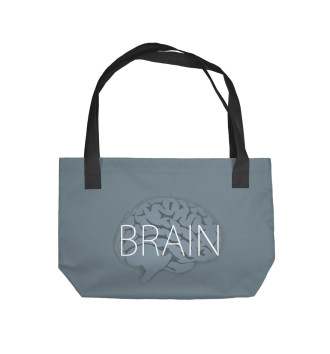 Пляжная сумка Brain