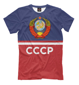 Мужская Футболка СССР герб