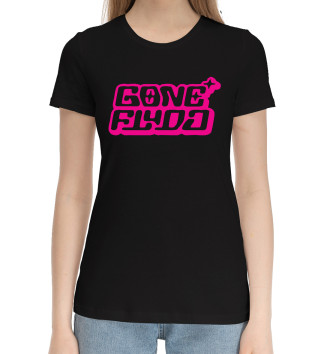 Женская Хлопковая футболка GONE.Fludd