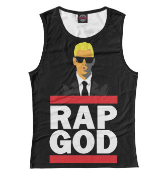 Женская Майка Eminem Rap God