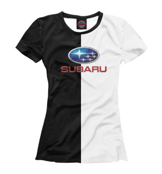 Женская Футболка Subaru