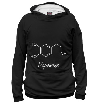 Мужское худи Химия Дофамин