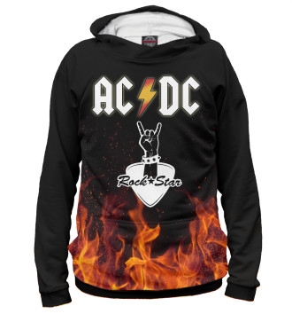 Худи для мальчиков AC/DC Rock Star