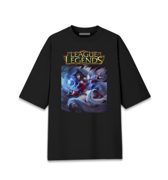 Мужская Хлопковая футболка оверсайз League of legends