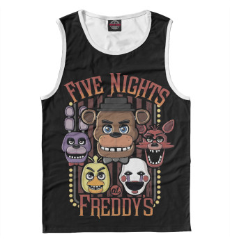 Мужская Майка Five Nights at Freddy’s