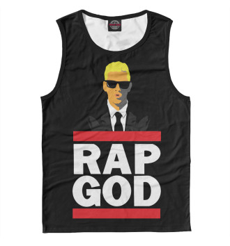Мужская Майка Eminem Rap God