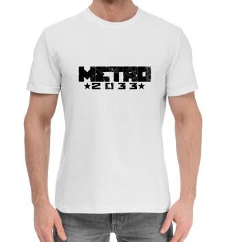 Мужская Хлопковая футболка Metro