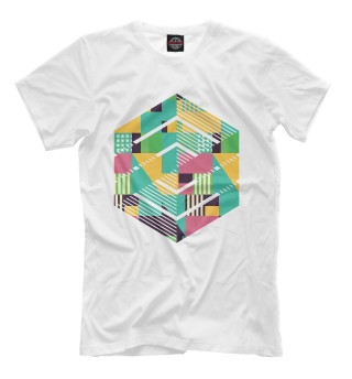 Мужская футболка Geometric abstract