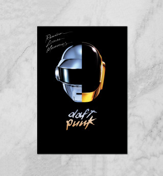 Плакат Daft Punk