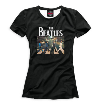 Женская Футболка Abbey Road - The Beatles