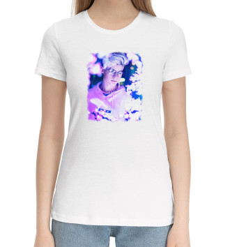 Женская Хлопковая футболка Леша Майсак