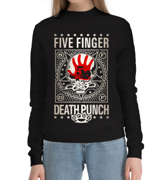 Женский Хлопковый свитшот Five Finger Death Punch