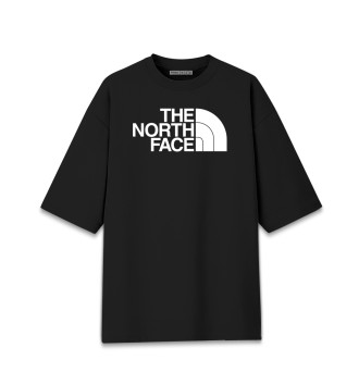 Женская Хлопковая футболка оверсайз The North Face