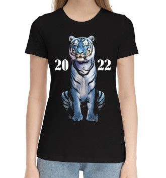 Женская Хлопковая футболка 2022