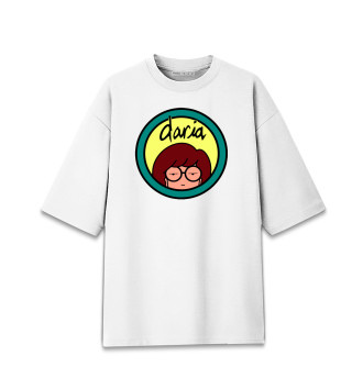 Женская Хлопковая футболка оверсайз Daria