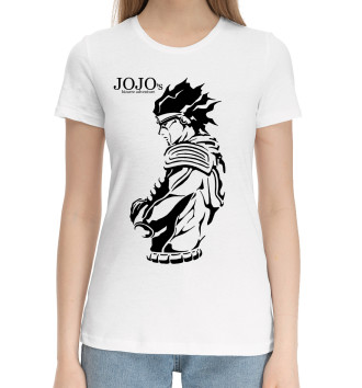 Женская Хлопковая футболка JoJo Bizarre Adventure