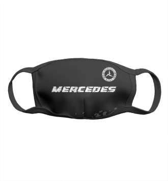 Маска для девочек Mercedes Speed (шины на темном)