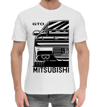 Мужская Хлопковая футболка Mitsubishi GTO 3000GT
