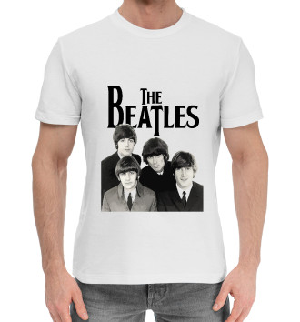 Мужская Хлопковая футболка The Beatles