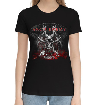 Женская Хлопковая футболка Archenemy