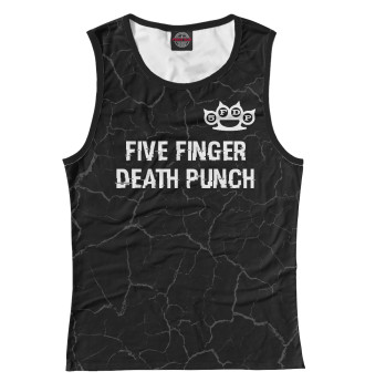 Женская Майка Five Finger Death Punch Glitch Black