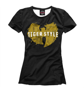 Женская Футболка Wu-Tang - Tiger Style