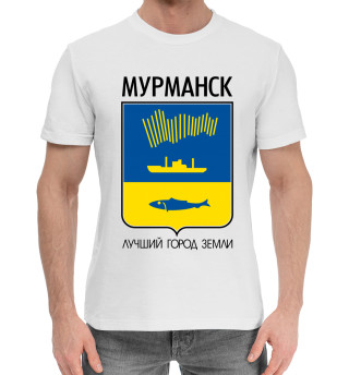 Мужская хлопковая футболка Мурманск