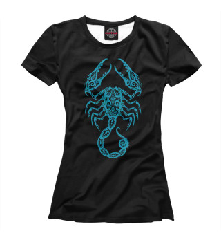 Женская футболка Зодиак - Скорпион