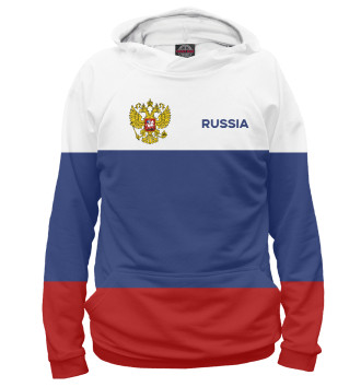 Худи для мальчиков Russia Tricolour