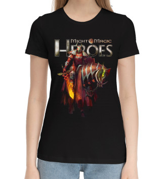 Женская Хлопковая футболка Might & Magic Heroes