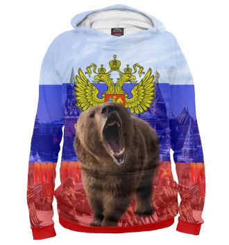 Худи для мальчиков Русский медведь