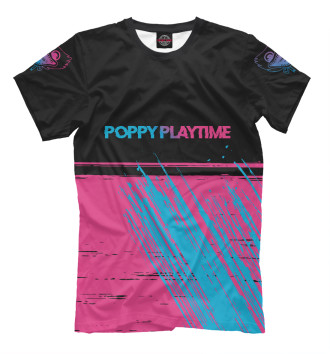 Футболка для мальчиков Poppy Playtime Neon Gradient