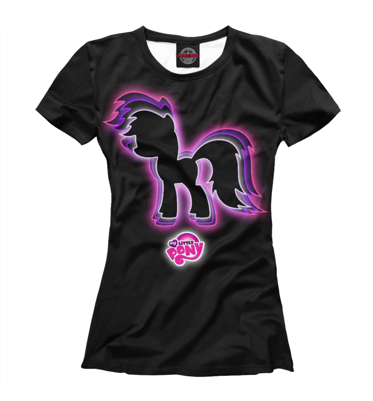 Женская Футболка Pony, артикул: MLP-691899-fut-1