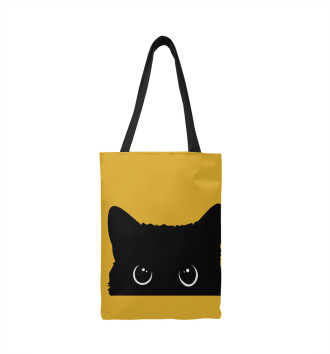 Сумка-шоппер Черная кошка
