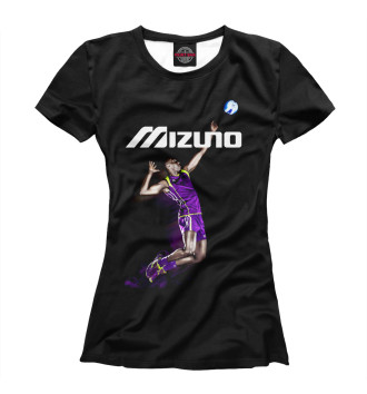 Футболка для девочек Volleyball (Mizuno)