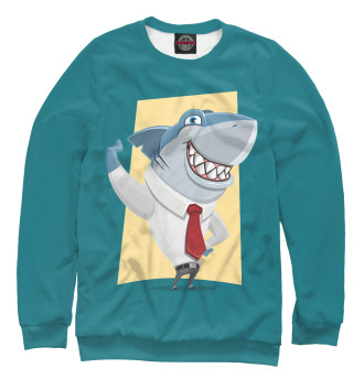 Свитшот для мальчиков Деловая акула