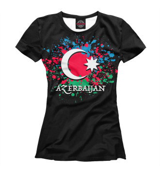Женская Футболка Azerbaijan